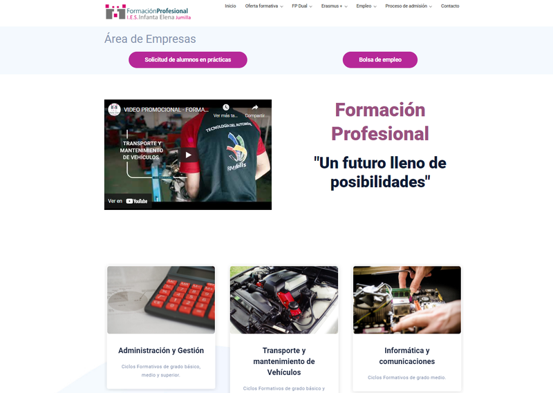 web nueva fp infanta